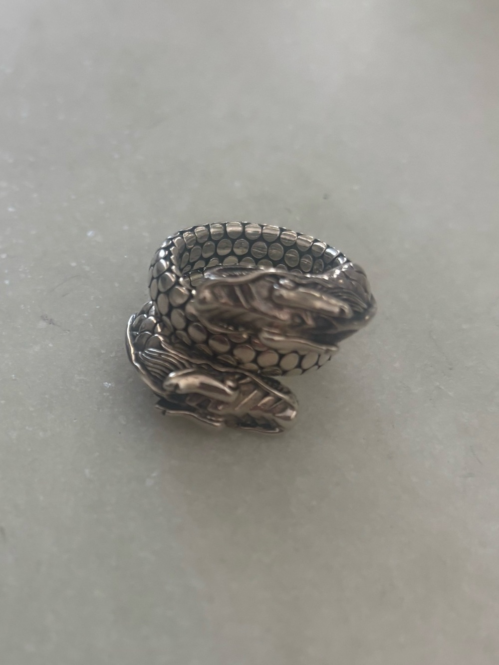 John Hardy Naga Double Dragon Wrap Ring